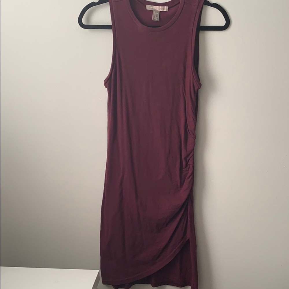 Forever 21 Sleeveless Ruched Dress Size XS